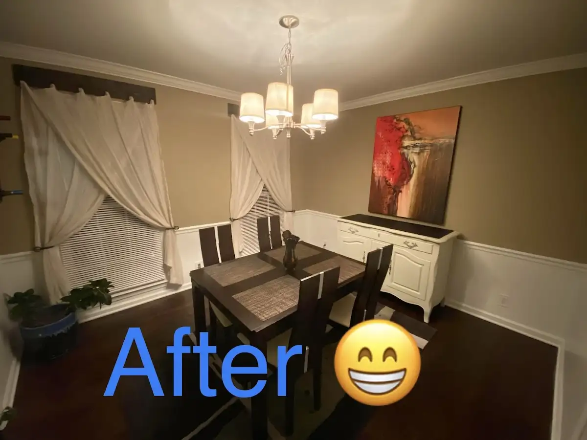 Professional dining room restoration after water damage in West Pensacola